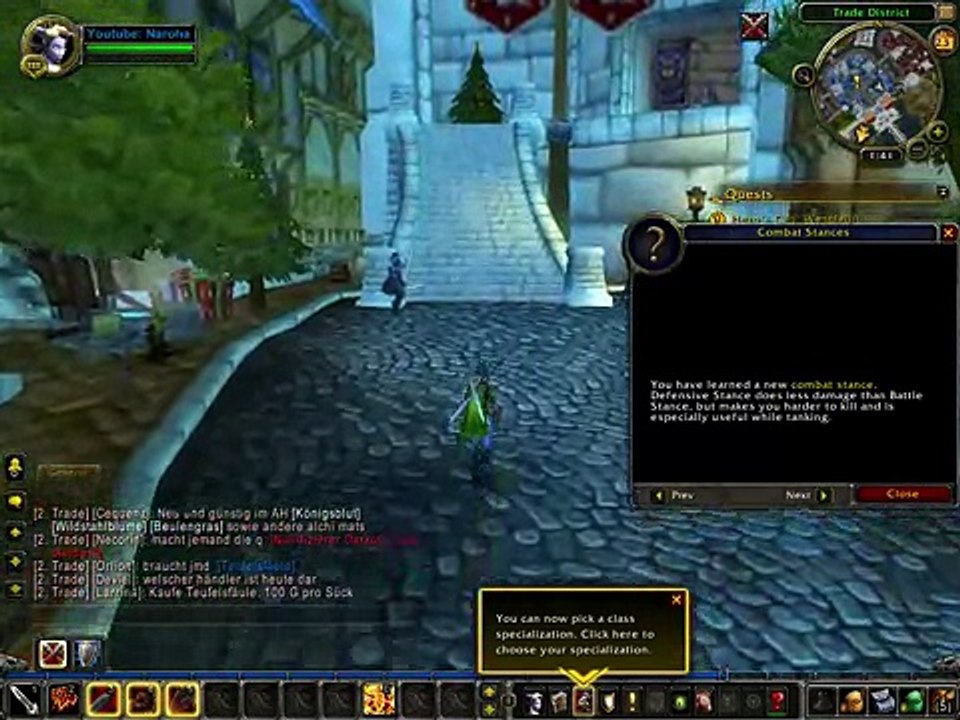 World of Warcraft Gameplay 4 - Health is important-jkJho_yZD-U