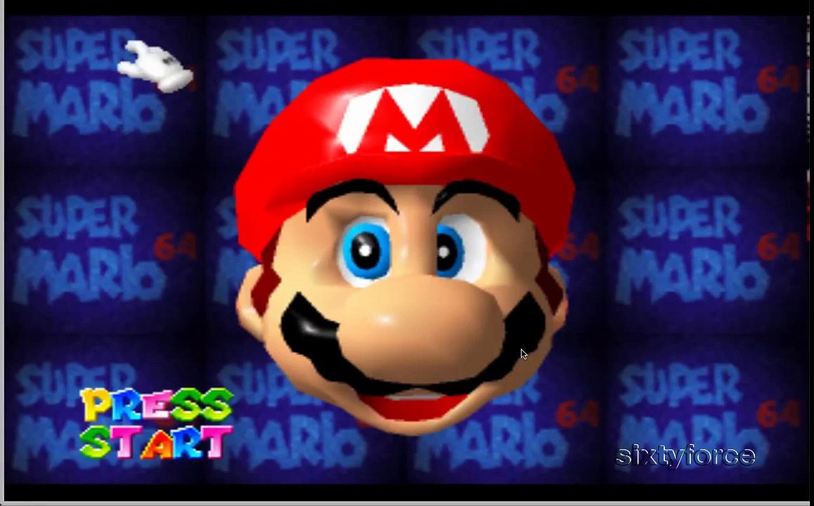 Super Mario 64 - Title Screen