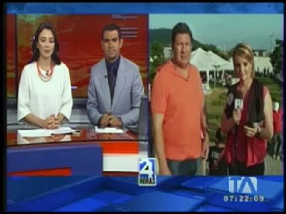 César Navas, Ministro Coordinador de Seguridad,sobre terremoto en Ecuador