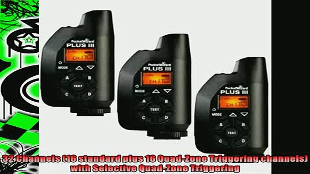 buy now  PocketWizard 433MHz Plus III Transceiver  Triple Set