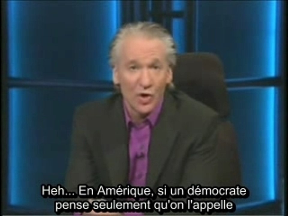Bill Maher et la francophobie aux États-Unis