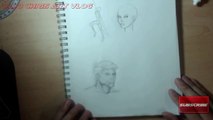 Art Vlog | Old Sketches 7 | New Sketch book | Recent Sketches