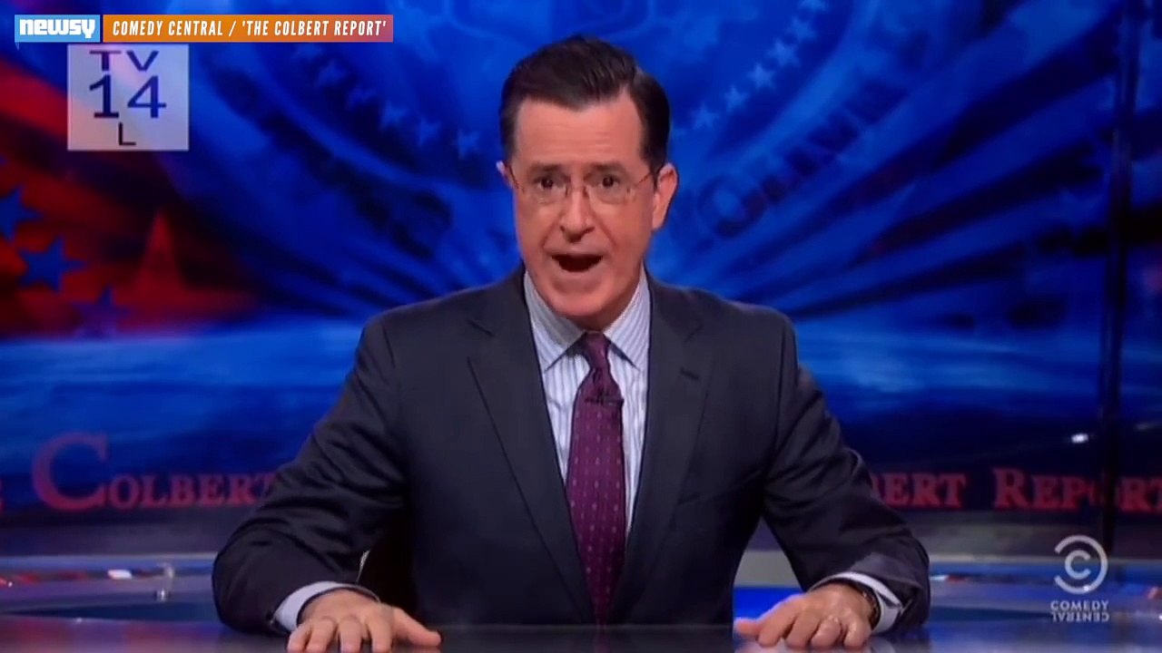 Stephen Colberts Epic Interview With Smaug The Dragon