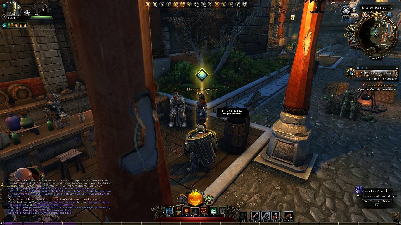 Neverwinter Nights Online - Harper Boward