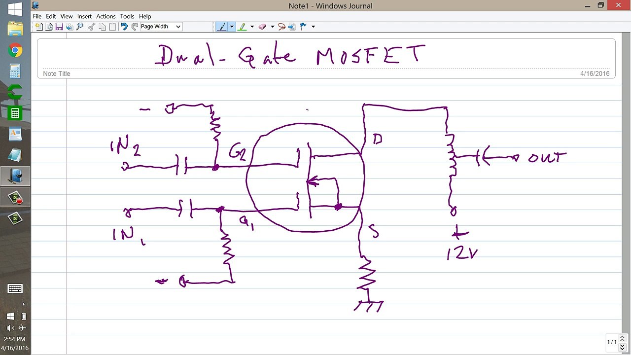 Dual-Gate MOSFET
