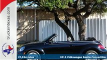 2013 Volkswagen Beetle Convertible San Antonio TX Austin, TX #822693A