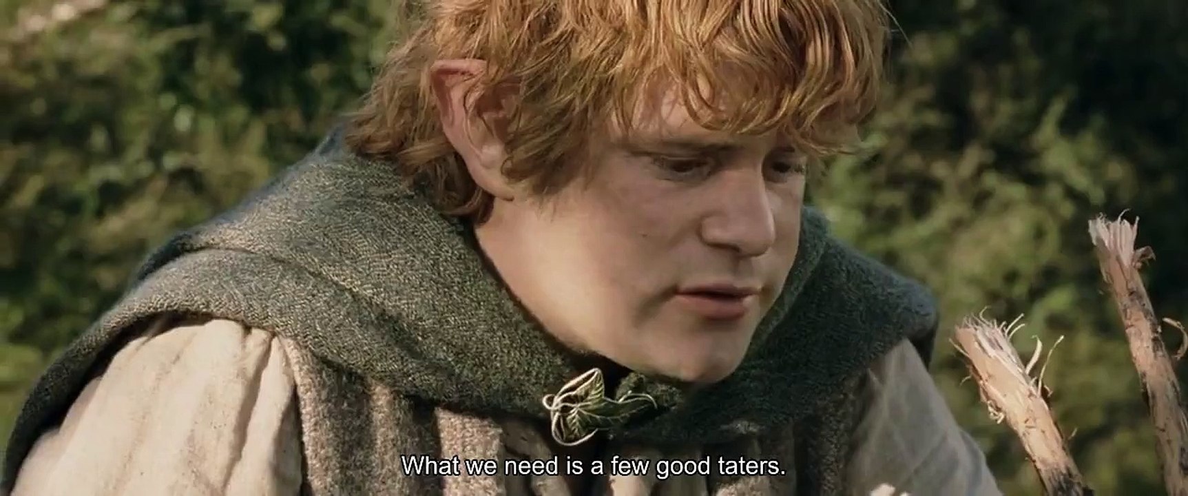 "What we need is a few good taters" - The Lord of the Rings: The Two Towers