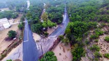 RAW Aerial/Drone Footage of Flooding in Helotes