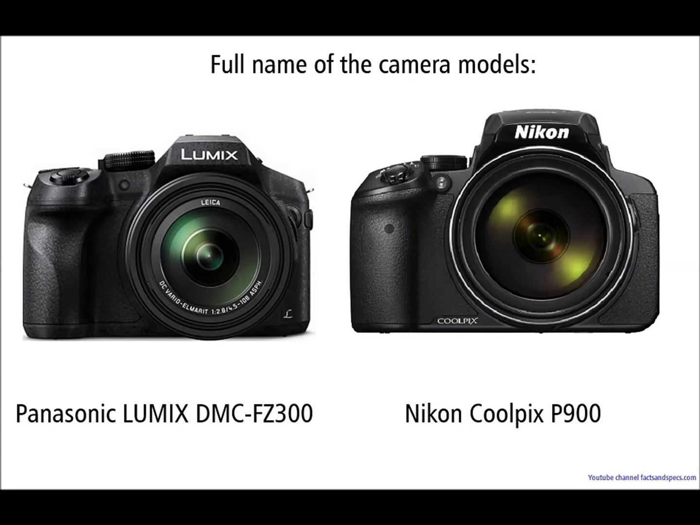 Panasonic LUMIX DMC FZ300 vs Nikon Coolpix P900 - video Dailymotion