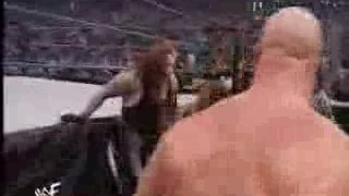 Steve Austin  Kurt Angle vs The Undertaker