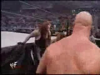 Steve Austin  Kurt Angle vs The Undertaker
