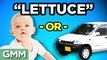 Celebrity Baby or Car Name (GAME) - Good Mythical Morning - Rhett and Link