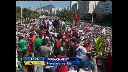 Aprovação do processo na Câmara foi comemorada na praia de Copacabana
