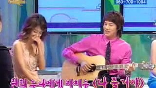 Ji Hyun woo singing  