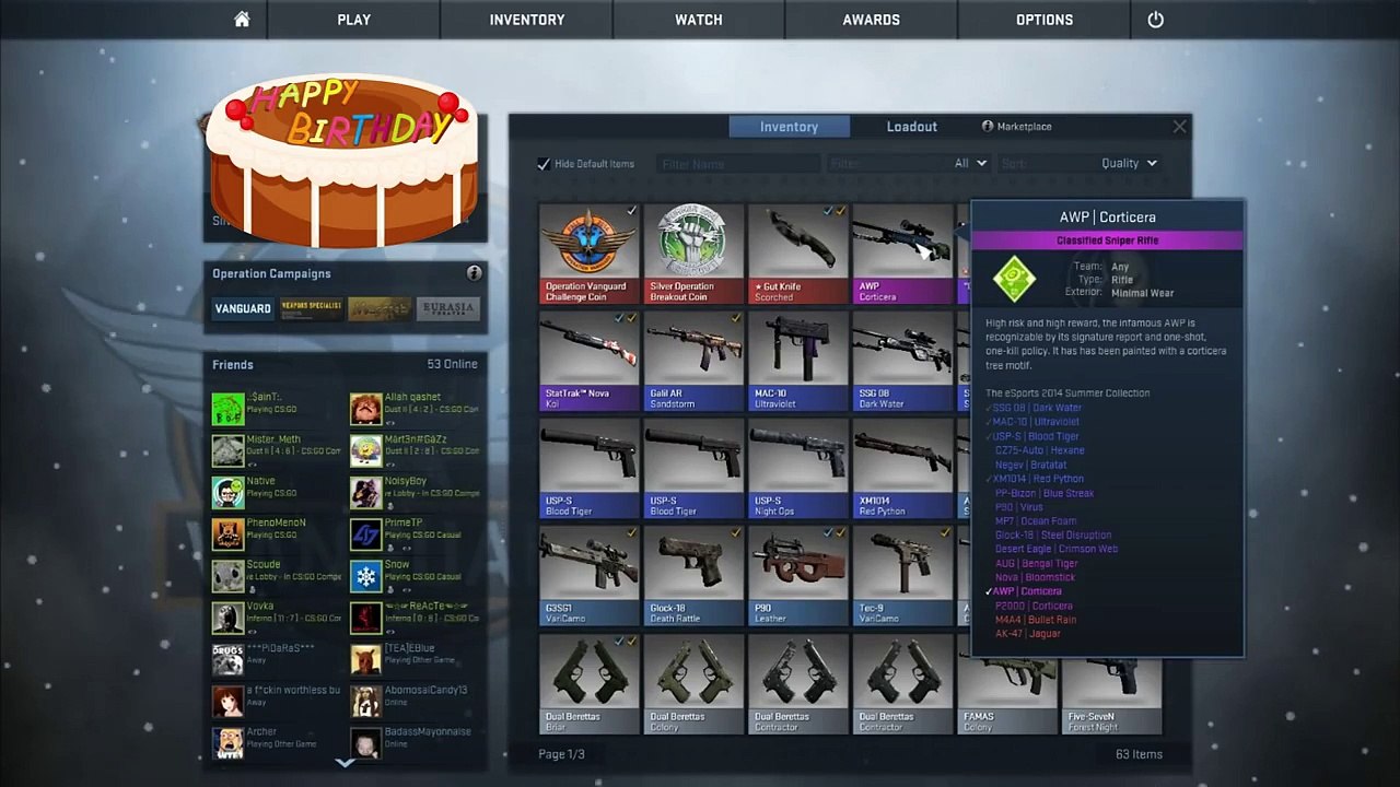 CS:GO Unboxing Birthday and giveaway