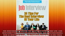 FREE DOWNLOAD  Job Interview 35 Tips For The Best Interview Of Your Life Job Interview PreparationJob READ ONLINE