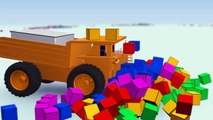 VIDS for KIDS in 3d (HD) - Big Monster Truck Billy Wrecking Cubes Fun - AApV