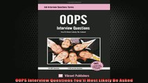 Free PDF Downlaod  OOPS Interview Questions Youll Most Likely Be Asked  BOOK ONLINE