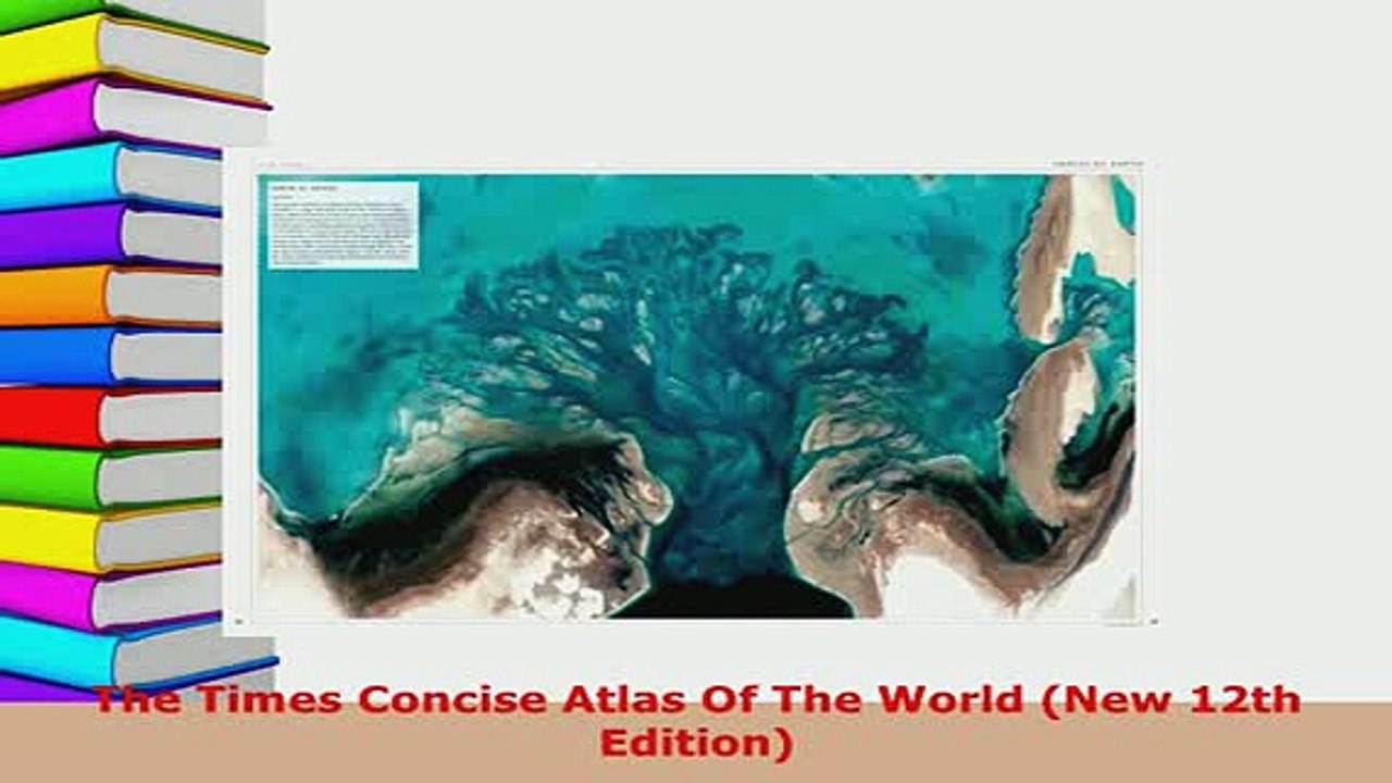 PDF  The Times Concise Atlas Of The World New 12th Edition Read Full Ebook