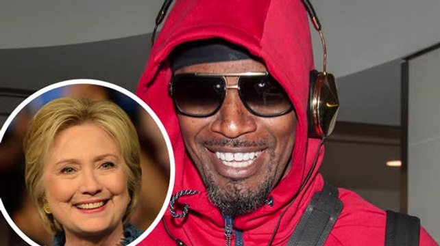 Jamie Foxx Endorses Hillary Clinton