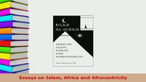 Download  Essays on Islam Africa and Afrocentricity Free Books