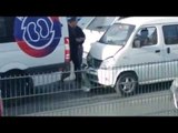 Çin Malı Araba İle Alman Markası Araç Kazası