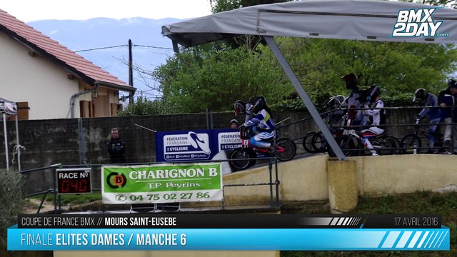 Finale Elites Dames CDF Mours 2016 Dimanche