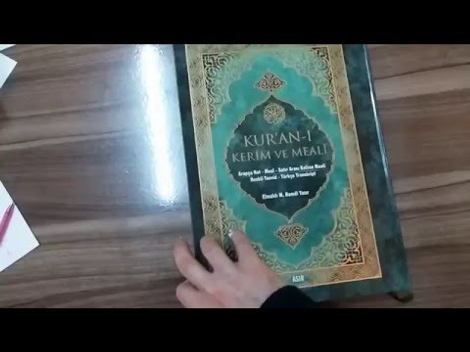 Türkçe Okunuşlu Kuran-ı Kerim Tanıtım