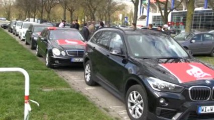 MHP Genel Başkan Adayı Sinan Oğan'a Almanya'da Konvoylu Karşılama