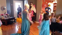 Elsa learning how to whip and nae nae