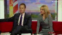 BBC Breakfast presenters crack-up after dog pees on sofa