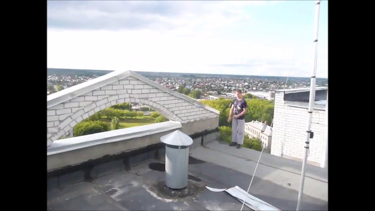 Saut périlleux au dessus du vide, flippant - Roof Jumper