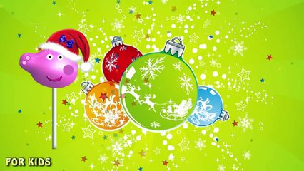 Peppa Pig Cake Pops Christmas Episode Finger Family Nursery Rhyme video snippet