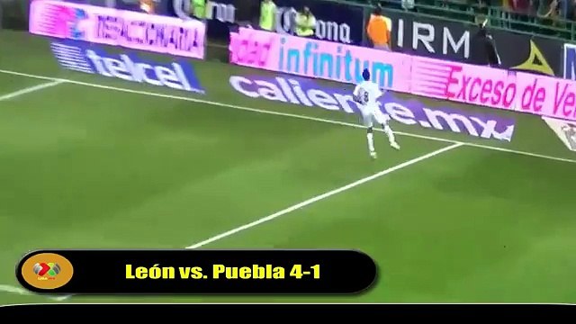 Leon vs Puebla 4-1 Goles y Resumen Jornada 14 Liga mx Clausura 2016