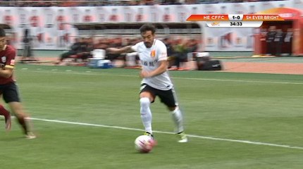 La superbe passe décisive de Lavezzi en Chine