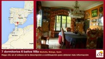 7 dormitorios 6 baños Villa se Vende en Marbella, Malaga, Spain