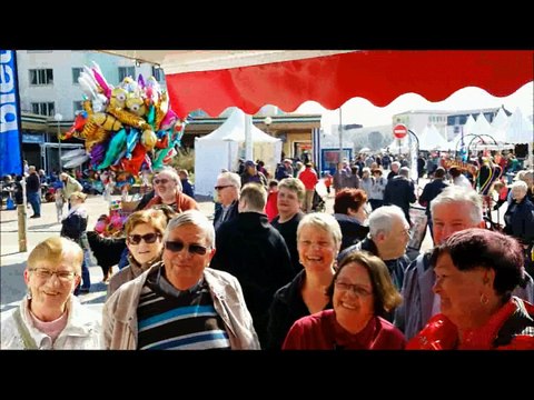 Pépée le Mat à Berck au milieu des cerfs-volants