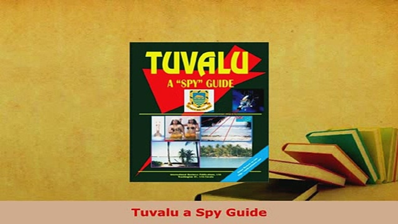 PDF  Tuvalu a Spy Guide Read Online