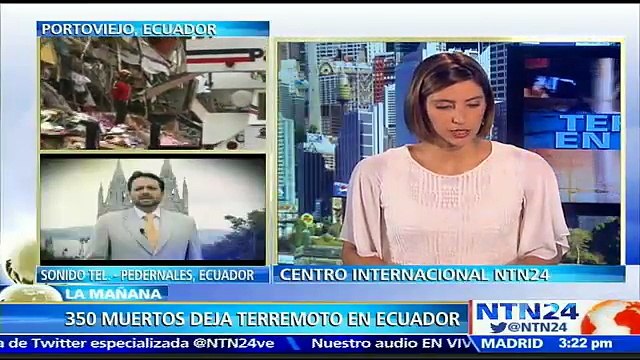Tenemos un equipo muy potente de fiscales identificando cadáveres en Pedernales: fiscal General de Ecuador a NTN24