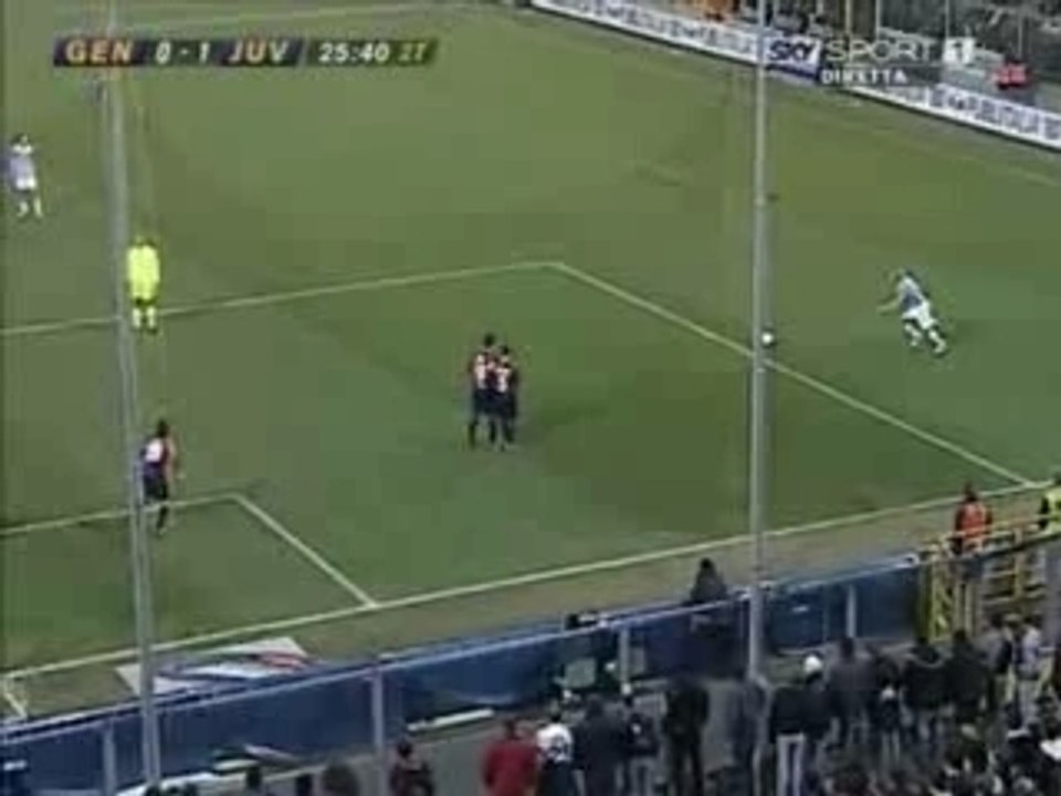 Serie B 14esima Giornata - Genoa-Juventus 1-1 Nedved