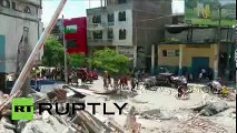 Ecuador Earthquake death toll rises to 235, 1000s left without homes and electricity