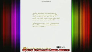 Read  My First Communion Bible White  Full EBook