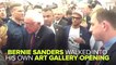 Bernie Sanders Attends Art Show All About Bernie Sanders