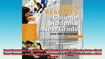 READ book  Best Resumes for College Students and New Grads JumpStart Your Career 3rd Ed Best  FREE BOOOK ONLINE
