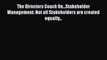 [Read book] The Directors Coach On...Stakeholder Management: Not all Stakeholders are created