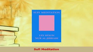 PDF  Sufi Meditation Free Books
