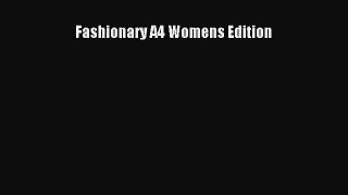 [Read Book] Fashionary A4 Womens Edition  Read Online