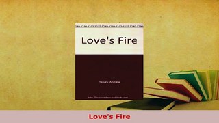 PDF  Loves Fire  EBook