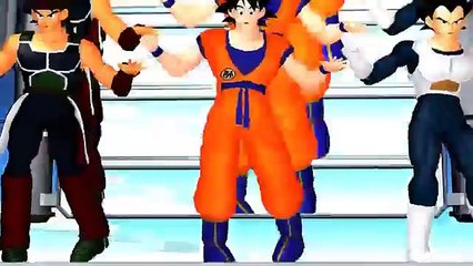 Son Goku and Vegetta Canción La Gozadera   Paraiso Canciones Infantiles