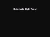 PDF Nightshade (Night Tales)  EBook